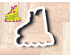 Roller Skate Cookie Cutter. Barbie Cookie Cutter. 90s Theme Cookie Cutter