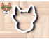 Tracker Cookie Cutter. Cartoon Cookie Cutter. PAW Patrol Cookie Cutter