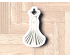 Wedding Dress On Hanger Style 1 Cookie Cutter. Wedding Cookie Cutter