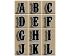 Carnival Alphabet Set A-Z Cookie Cutter. Alphabet Cookie Cutter. Letters Cookie Cutter