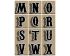 Carnival Alphabet Set A-Z Cookie Cutter. Alphabet Cookie Cutter. Letters Cookie Cutter