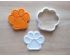 Paw Prints Cookie Cutter and Stamp Set. Pet Cookie Cutter