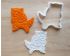 Sandshrew Cookie Cutter and Stamp Set. Pokemon Cookie Cutter