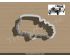 Vintage Car 1930 Cookie Cutter. Car Cookie Cutter