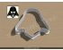 Anakin Skywalker Cookie Cutter. Star Wars Cookie Cutter