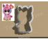 Cute Beanie Boo Cookie Cutter. Toy Cookie Cutter