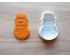 Snowman Cookie Cutter and Stamp Set. Christmas Cookie Cutter