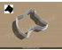 German Shepherd Dog Cookie Cutter. Pet Cookie Cutter