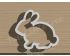 Rabbit Cookie Cutter. Animal Cookie Cutter