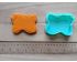 Heart Frame Cookie Cutter and Stamp Set. Valentine's day Cookie Cutter