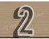 Number Two Cookie Cutter. Number Cookie Cutter