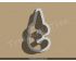 Unicorn Number Three Cookie Cutter. Unicorn Cookie Cutter