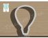 Hot Air Balloon Style 1 Cookie Cutter. Unique Cookie Cutter