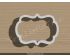 Plaque Style2 Cookie Cutter.Unique Cookie Cutter