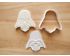 Anakin Skywalker Cookie Cutter and Stamp Set. Star Wars Cookie Cutter