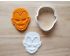 Halloween Vampire Cookie Cutter and Stamp Set. Halloween Cookie Cutter
