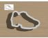 Soccer Shoe Cookie Cutter. Sports Cookie Cutter