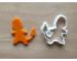 Charmander Cookie Cutter. Pokemon Cookie Cutter
