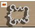 BOOM Outline Cookie Cutter. Unique Cookie Cutter
