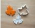 Christmas Bell Cookie Cutter and Stamp Set. Christmas Cookie Cutter