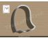 Halloween Ghost Cookie Cutter. Halloween Cookie Cutter