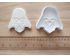 Anakin Skywalker Cookie Cutter and Stamp Set. Star Wars Cookie Cutter