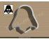 Anakin Skywalker Cookie Cutter. Star Wars Cookie Cutter