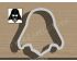 Anakin Skywalker Cookie Cutter. Star Wars Cookie Cutter