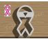 Breast Cancer Awareness Ribbon Style2 Cookie Cutter.Unique Cookie Cutter