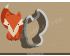 Fox Cookie Cutter. Animal Cookie Cutter