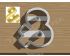 Ampersand Style2 Cookie Cutter.Unique Cookie Cutter