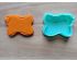 Heart Frame Cookie Cutter and Stamp Set. Valentine's day Cookie Cutter