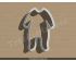 Onesie Cookie Cutter. Baby Shower Cookie Cutter. 