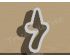 Unicorn Number Seven Cookie Cutter. Unicorn Cookie Cutter