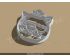 Kwazii Kitten Cookie Cutter. Cartoon Cookie Cutter