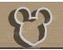 Mickey Cookie Cutter. Cartoon Cookie Cutter