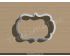 Plaque Style2 Cookie Cutter.Unique Cookie Cutter