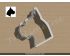 Boxer Dog Cookie Cutter. Pet Cookie Cutter