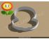 Mario Fire Flower Cookie Cutter. Super Mario Cookie Cutter