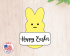 Bunny Beep Plaque Cookie Cutter. Easter Cookie Cutter. 