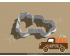 Pumpkin Truck Style 2 Cookie Cutter. Thanksgiving Cookie Cutter. Fall Season Cookie Cutter. 