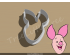 Winnie Pooh Piglet Cookie Cutter. Disney Cookie Cutter. Cartoon Cookie Cutter