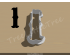 Carnival Number One Cookie Cutter. Number Cookie Cutter