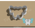 Tooth Fairy Style 2 Cookie Cutter. Tooth Fairy Day Cookie Cutter