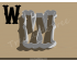 Carnival Letter W Cookie Cutter. Alphabet Cookie Cutter