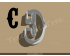 Carnival Letter C Cookie Cutter. Alphabet Cookie Cutter