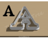 Greek Letter Alpha Cookie Cutter. Alphabet Cookie Cutter