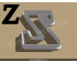 Greek Letter Zeta Cookie Cutter. Alphabet Cookie Cutter