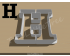 Greek Letter Eta Cookie Cutter. Alphabet Cookie Cutter