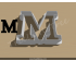 Greek Letter Mu Cookie Cutter. Alphabet Cookie Cutter